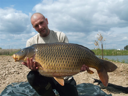 lake fishing in Portugal