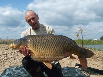 lake fishing in Portugal 