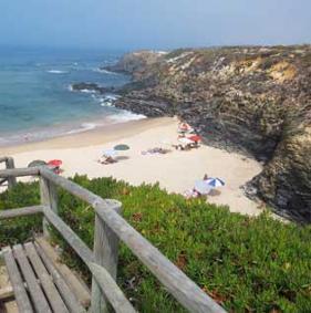 beaches in the southwest of Portugal