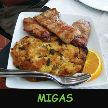 Migas, recipe