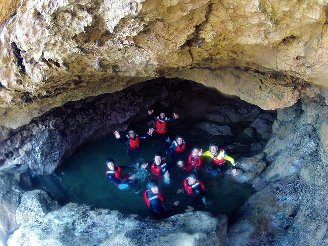 Coasteering southwest Portugal