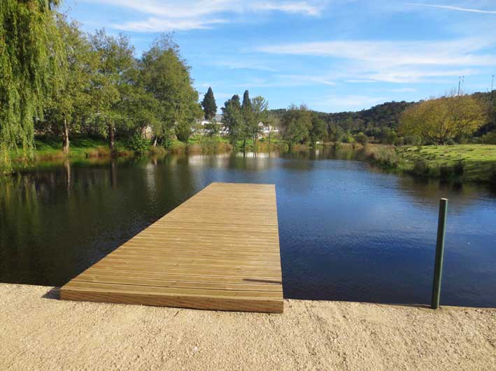 River in Santa Clara, Alentejo