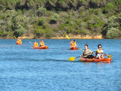 Canoeing in the Algarve